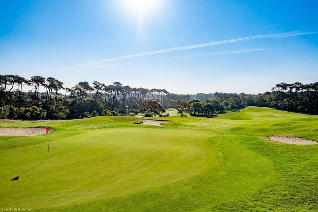 Vue Golf Dans Residence Nature "Sympalappart" Moliets-et-Maa Kültér fotó
