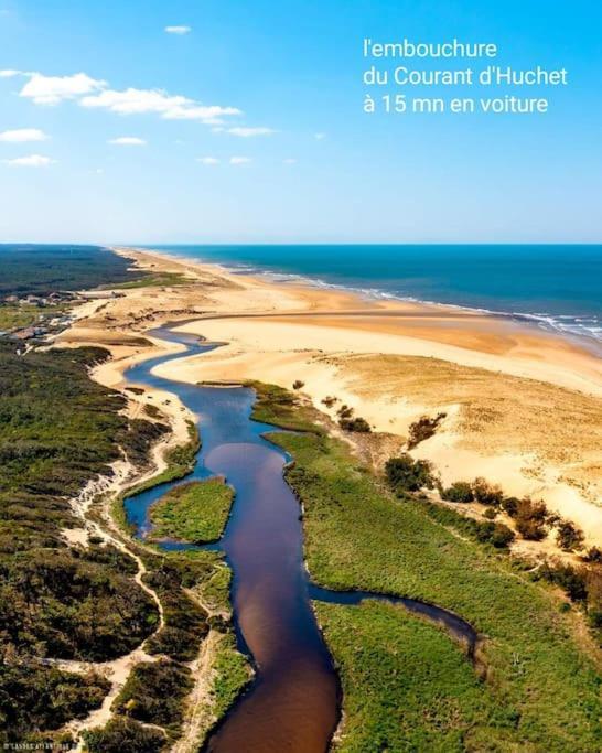 Vue Golf Dans Residence Nature "Sympalappart" Moliets-et-Maa Kültér fotó