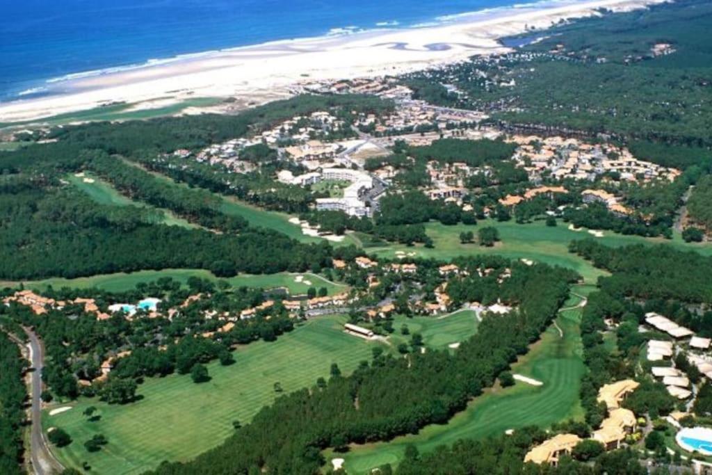 Vue Golf Dans Residence Nature "Sympalappart" Moliets-et-Maa Kültér fotó