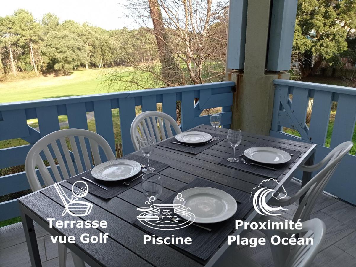 Vue Golf Dans Residence Nature "Sympalappart" Moliets-et-Maa Kültér fotó